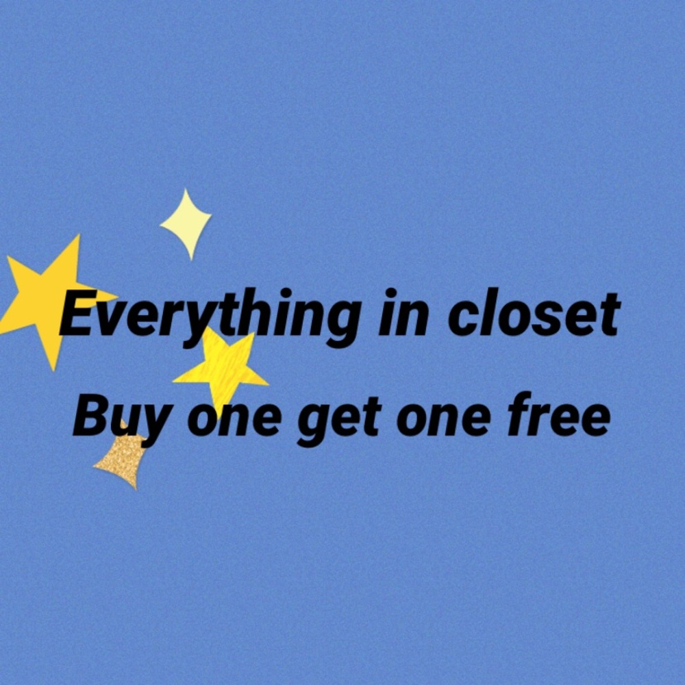 Buy one get one free
